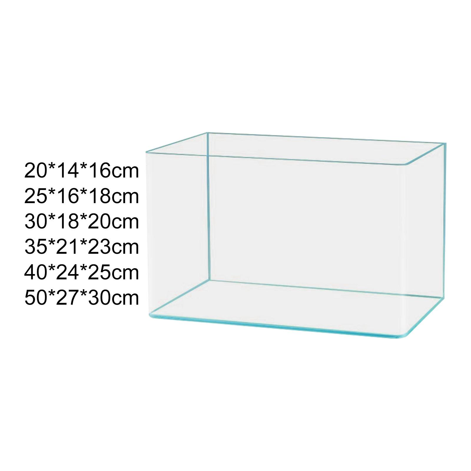 Clear Glass Fish Tank Decorati - Marine Aquarium Live 评论和价格