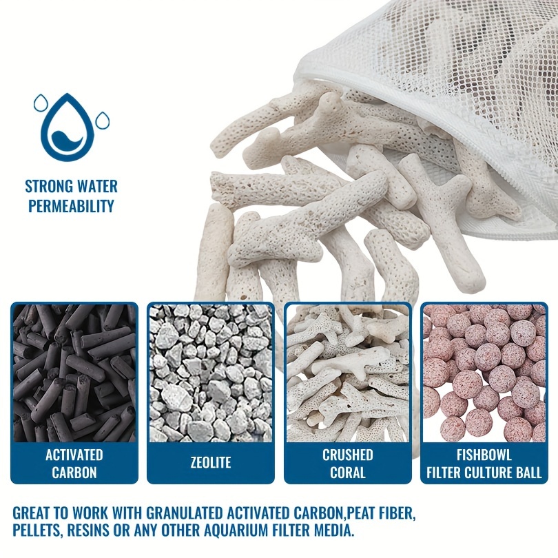 Reusable Zipper Filter Media B - Protein Skimmer Hang On 评论和价格
