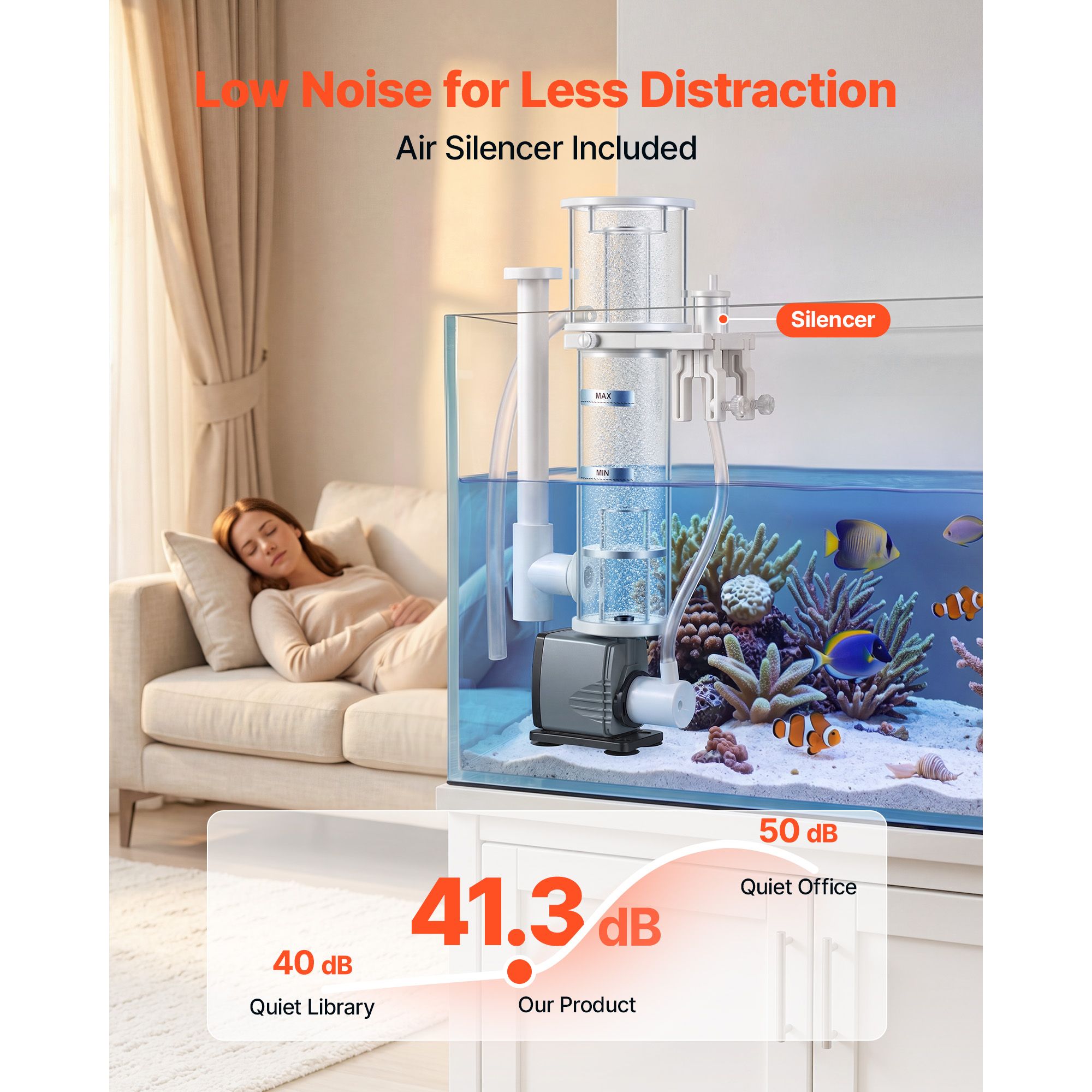 Protein Skimmer for 20-30 Gal  - Protein Skimmer Hang On 评论和价格