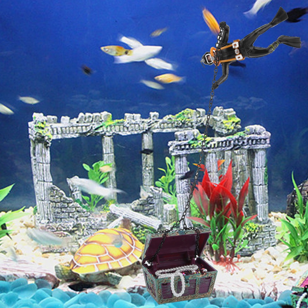 Resin Aquarium Ornament Live-A - Marine Aquarium Live 评论和价格
