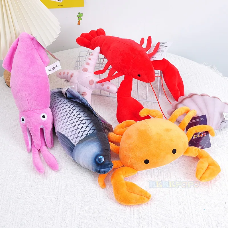 Lobster Squid Crab Starfish Sc - Aquarium Marine Park 评论和价格