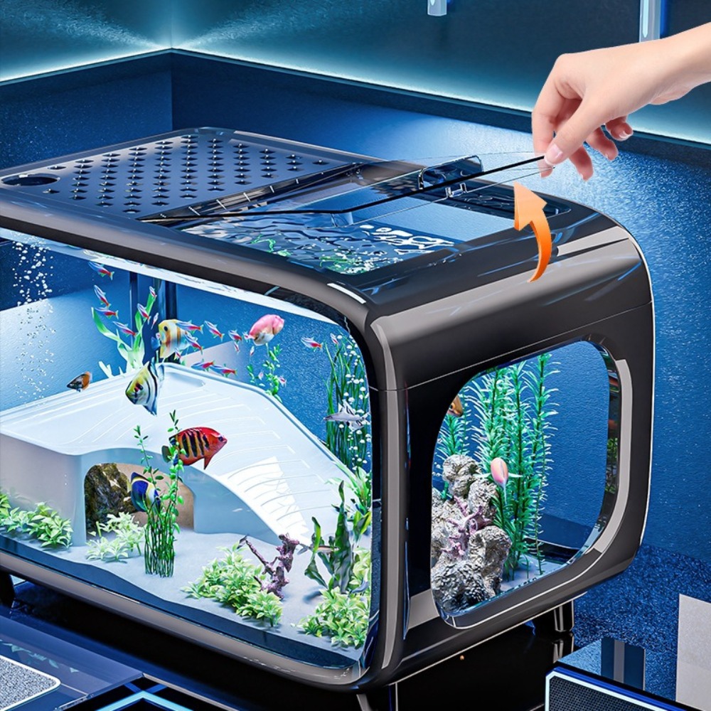Transparent Luxury Fish Tank D - Marine Aquarium Live 评论和价格